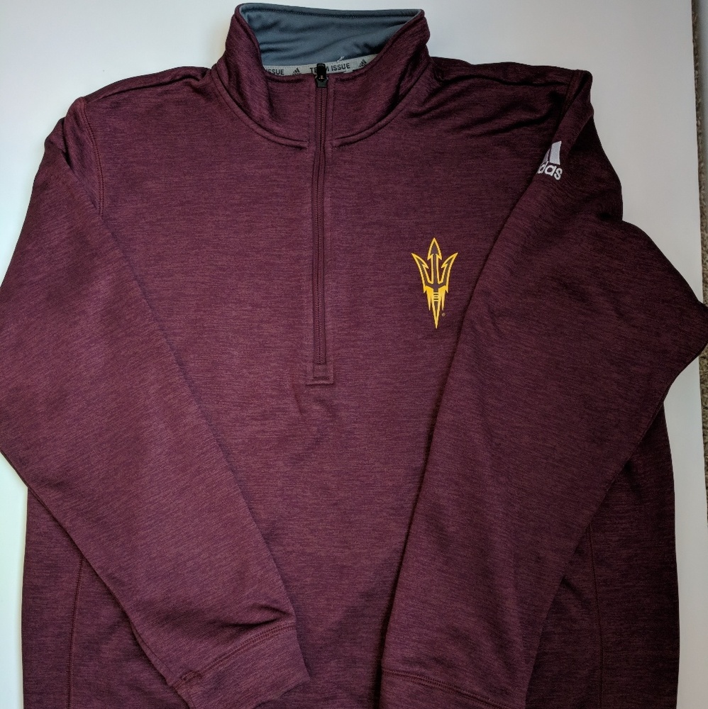 ASU Adidas Pullover Jacket